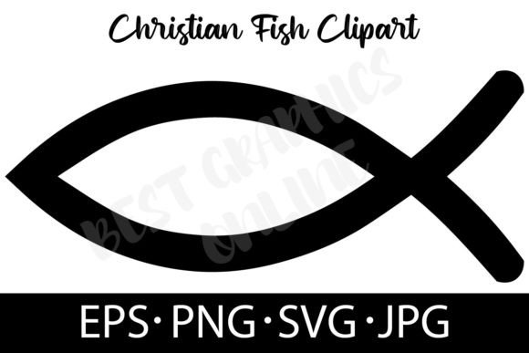 Christian Fish Symbol Graphics & Illustrations Review