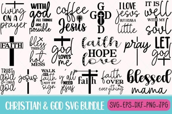 Christian God SVG Bundle 2: A Brand Designer’s Review for Marketing & Visual Content