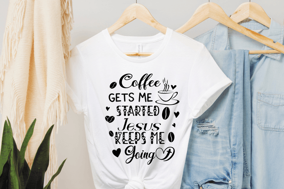 Coffee and Jesus SVG: A Faithful Blend for Christian Themed Merchandise