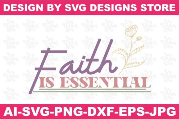 Faith is Essential Jesus Graphic: A Review for Content Publishers and Blog Designers