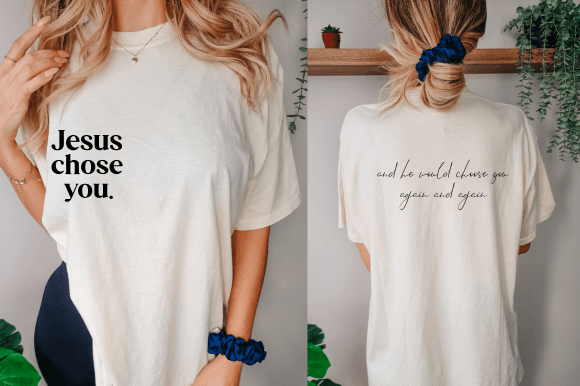 Jesus Chose You: Graphics and Crafts for Faith Blogs