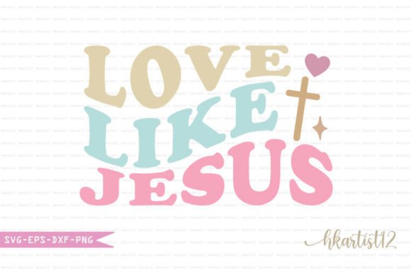 Love Like Jesus Retro SVG: An Embroidery Review