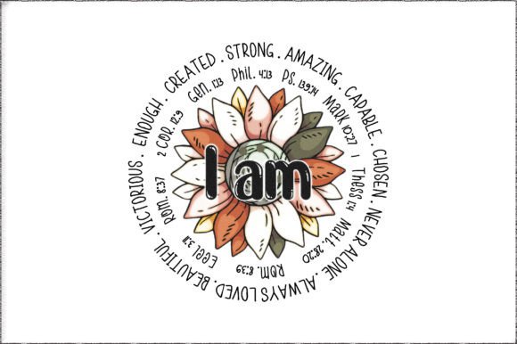 Sunflower Christian Sublimation Graphics for Crafts